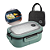Kit Marmita Fitness Hermética Retangular de 1L Com Bolsa Térmica - Imagem 14