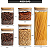 Kit Com 5 Potes Herméticos De Acrílico Com Tampa De Bambu Para Mantimentos - Imagem 5