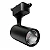 Kit 5 Spot LED Trilho Preto 10W 3000K Avela - Imagem 1