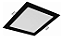 LUMINARIA LED EMBUTIR QUADRADA PRETO 24W 6500K REF 5430-MAXX - Imagem 1