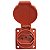 TOMADA INDUSTRIAL EMBUTIR 2P+T 10-20A VM REF 40084 - Imagem 2