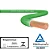 Cabo Flexivel 1,5mm Verde 750v Rolo 100 Metros - Sil - Imagem 2