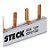 BARRAMENTO BIFASICO 12 DISJUNTOR 80A REF S2F210B-STECK - Imagem 2