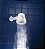 CHUVEIRO MAXI BANHO BRANCO C/CANO 5500W 220V REF7530299-LORENZETI - Imagem 2