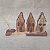 Trio de Casinhas para Decoração - Imagem 1
