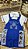Jardineira azul Mickey Mouse conjunto aniversário infantil menino - Imagem 5
