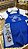 Jardineira azul Mickey Mouse conjunto aniversário infantil menino - Imagem 3
