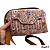 Bolsa Pequena Alça Transversal  Rosa Flores - Imagem 3