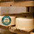 QUEIJO COZIDO - 100% Artesanal - Peso 1 Kg - Ingrediente: Leite Fresco, proteínas, lipídios, carboidratos, sais minerais, cálcio, vitaminas, entre elas A e B. - Imagem 1
