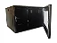 Rack de parede padrão 19" BBK com abertura lateral 7U x 480mm - Imagem 3