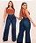 Calça jeans Wide Leg Feminina Cintura Alta sem Lycra boca larga Marca Potencial Original - Imagem 2