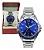 Relógio Masculino Tuguir Analógico TG173-1C Prata e Azul - Imagem 2