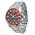 Relógio Masculino de Aço Tuguir AnaDigi Infinity GCS-1265 Prata e Vermelho 5 ATM - Imagem 5