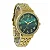 Relógio Feminino Tuguir Analógico TG178-1C Dourado e Verde - Imagem 4
