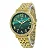 Relógio Feminino Tuguir Analógico TG178-1C Dourado e Verde - Imagem 5