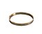 Bracelete Dourado Fio 6mm Detalhe Circular e Traço - Imagem 1
