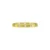 Bracelete Trevo Vazado Fio 6mm Dourado - Imagem 1