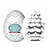 Ovo Masturbador Masculino Egg Magical Kiss II - Imagem 2
