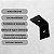 Kit com 2 Suportes Cantoneira 50x50mm em Aço - Imagem 4