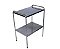 Mesa Auxiliar 40 x 60 x 80 Inox com Ponteiras - Imagem 1