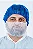 Touca Turbante Branca - Imagem 1