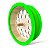 Carretilha Verde Estampada de Madeira 18 Polegadas (46cm) Rolamento - Imagem 2