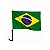 Bandeira Do Brasil Com Haste Para Carro - Imagem 1