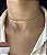 GARGANTILHA PRATA CHOCKER FIO REDONDO TORCIDO - Imagem 1