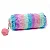 Estojo Pelúcia Arco-Íris com Pompom - Imagem 3
