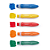 Tinta Guache Bisnaga c/Pincel 25 ml - Estojo 5 Cores - Imagem 2