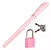 Kit Diário Friend Rosa com Caneta 0.5mm + Cadeado & Chave - Imagem 5