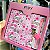 Kit Diário Friend Rosa com Caneta 0.5mm + Cadeado & Chave - Imagem 1
