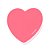 Bloco de Notas Adesivas Love Heart 7x7 cm • 100 Folhas - Imagem 1
