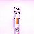 Caneta 6 Cores Pandinha Cute 0.5mm - Imagem 7