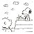 Livro de Colorir Brochura Snoopy • Cozy Time - Imagem 2