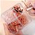 Kit Office Binder Clips & Pins Rosè Gold • 46 Itens - Imagem 1