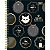 Caderno Colegial Capa Dura 1 Matéria Puurfect Cats • 60F - Imagem 6