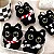 Chaveiro Pelúcia Tendência Gatinho Preto - Imagem 1