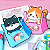 Sacolinha Surpresa de Papelaria Fofa • Gatinho Kawaii - Imagem 3
