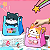 Sacolinha Surpresa de Papelaria Fofa • Gatinho Kawaii - Imagem 1