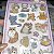 Cartela de Adesivos 3D com Glitter Diy Gatinhos Fofinhos - Imagem 3