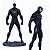 Estátua Homem Aranha Preto - Imagem 1