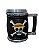 Caneca Copo 3D Barril One Piece Jolly Roger Resina Anime Geek Colecionável - Imagem 1
