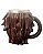 Caneca 3D Tanjiro Demon Slayer Kimetsu No Yaiba Resina Anime Geek Colecionável - Imagem 3