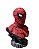 Busto Estáatua Action Figure Homem Aranha Resina Geek Colecionável - Imagem 2