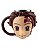 Caneca Copo 3D Tanjiro Suave Demon Slayer Kimetsu No Yaiba Resina Geek Anime - Imagem 1