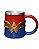 Caneca Copo 3D Mulher Maravilha Resina Geek Colecionável - Imagem 1