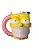 Caneca Copo 3D Hommer Simpson Simpsons Resina Geek Colecionável - Imagem 1