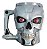 Caneca Copo 3D Exterminador Do Futuro Terminator Resina Geek Colecionável - Imagem 1