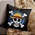 Almofada One Piece Bandeira Pirata 45x45 - Imagem 1